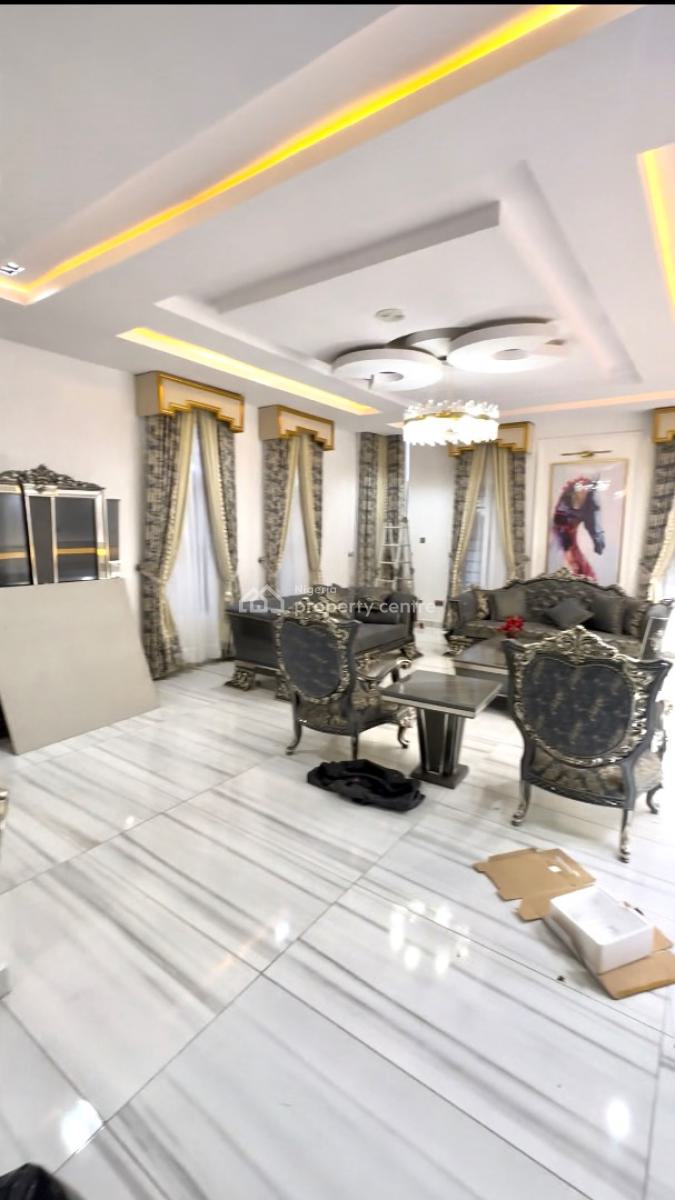 Furnished 5 Bedroom Fully Detached Duplex with Swimming Pool, Eden Garden Estate, Sangotedo, Ajah, Lagos, Detached Duplex for Rent