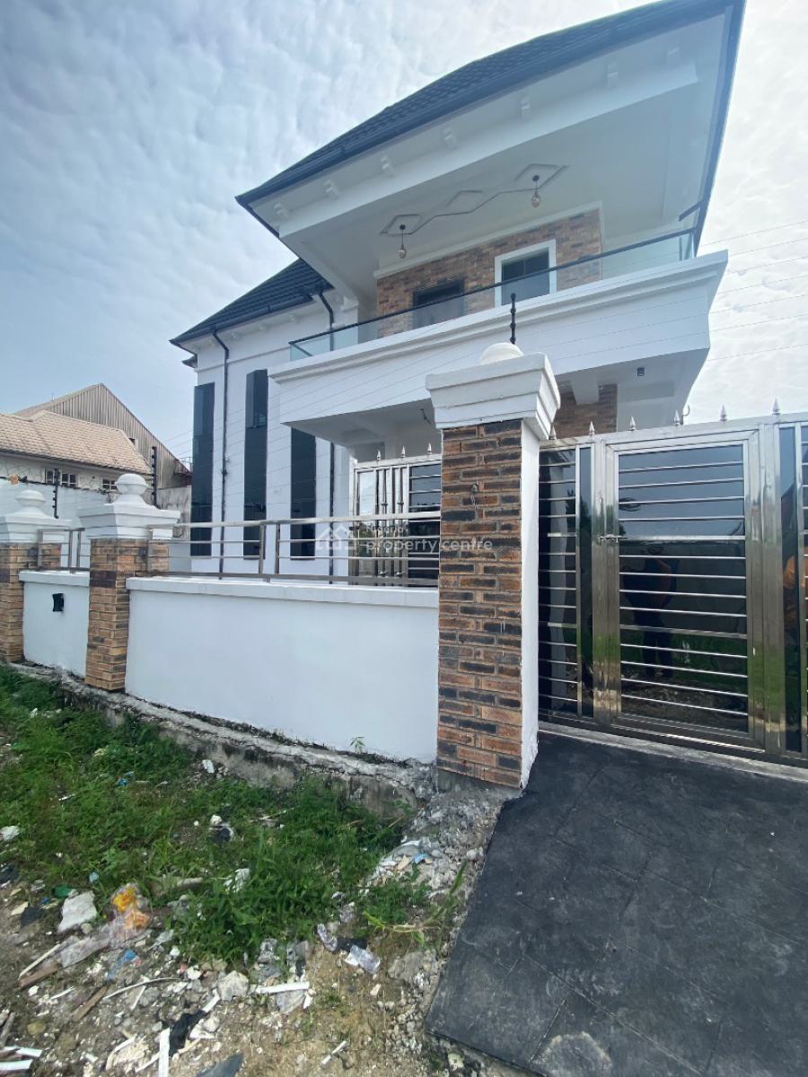 Furnished 5 Bedroom Fully Detached Duplex with Swimming Pool, Eden Garden Estate, Sangotedo, Ajah, Lagos, Detached Duplex for Rent