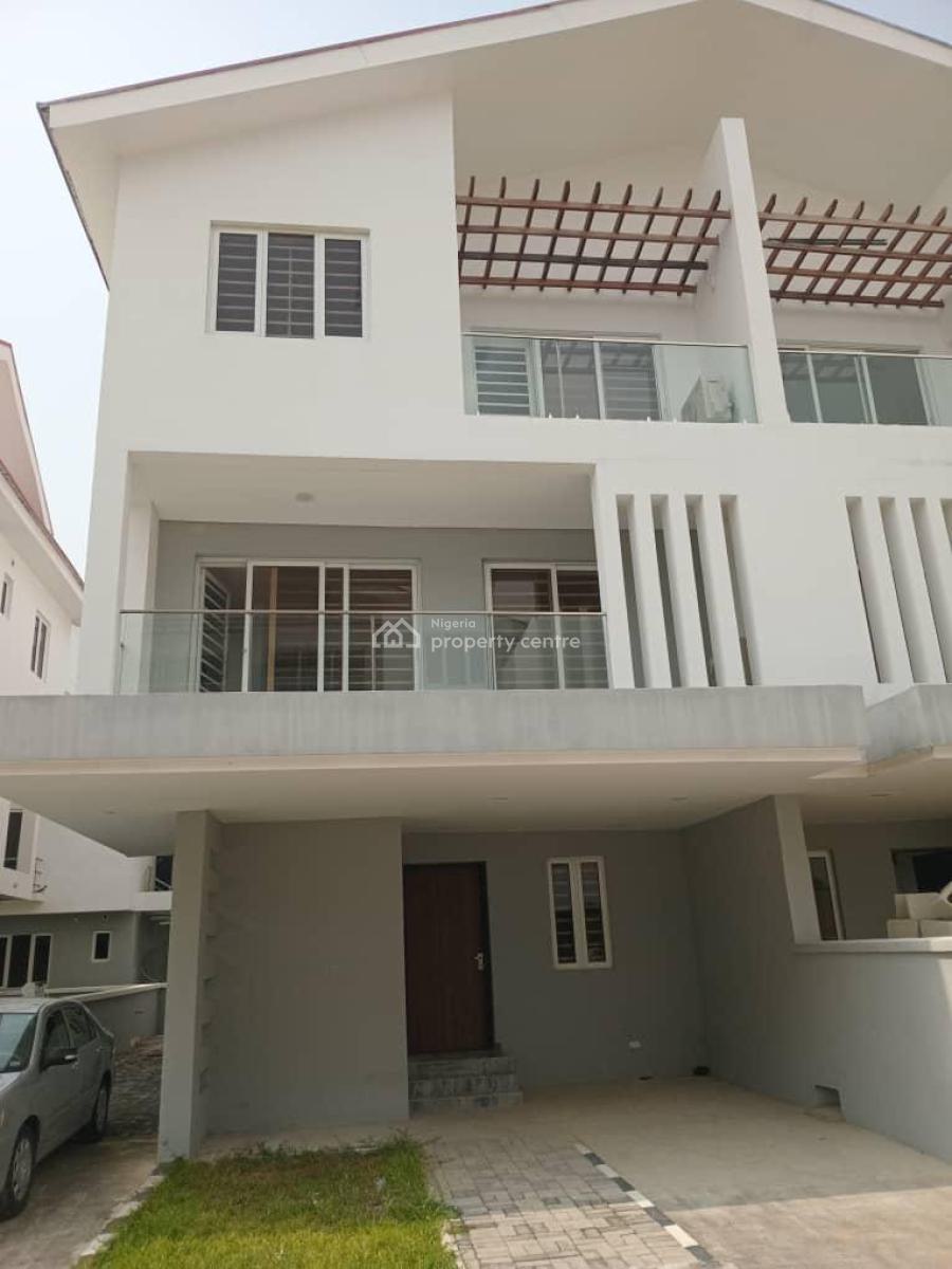 Brand Newly Built Serviced 4bedrooms Semi Detached Duplex, Twinlake Estate Chevron Facing Express Traffic Light, Lekki, Lagos, Semi-detached Duplex for Rent
