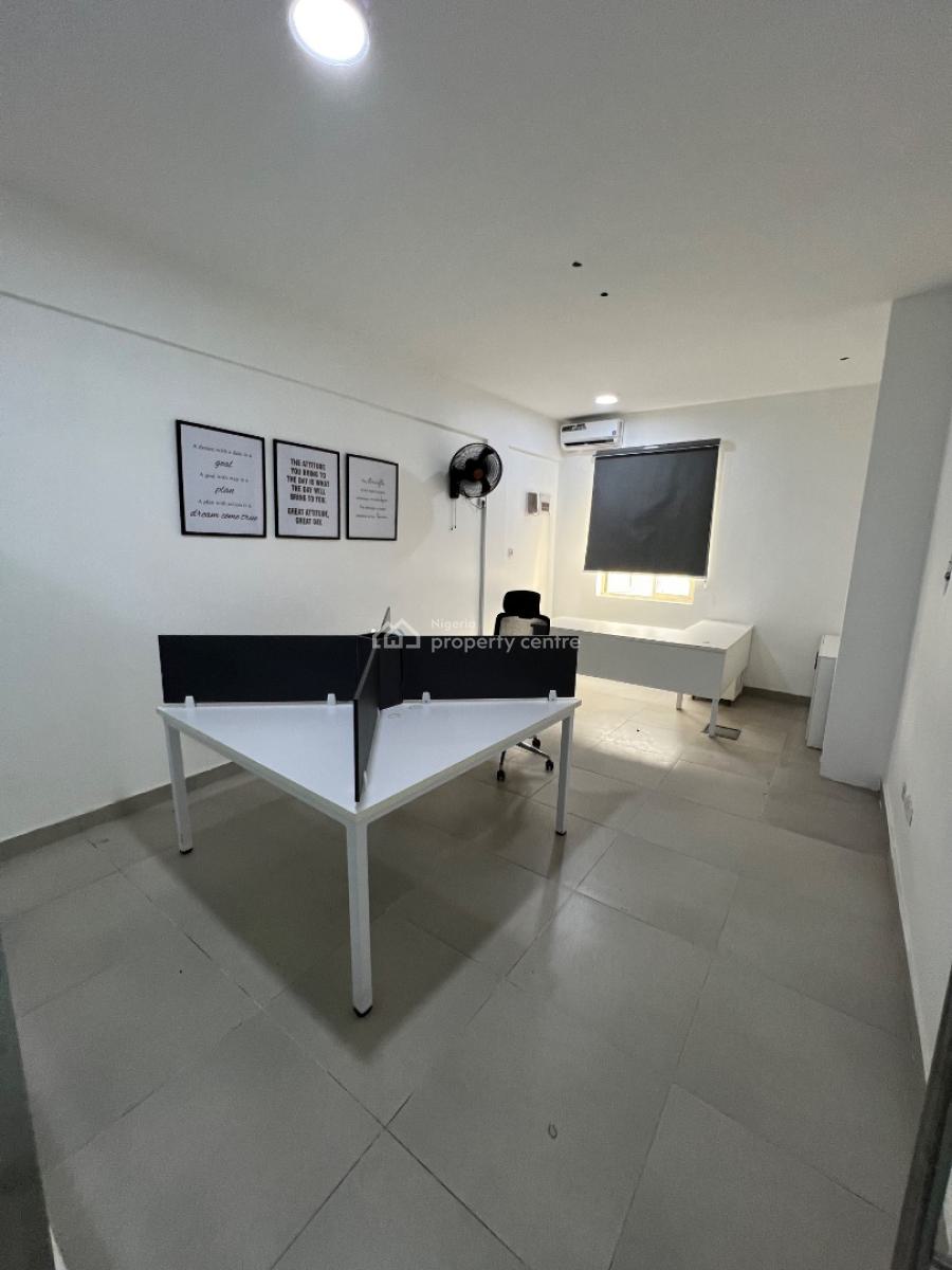 Furnished and Neatly Demarcated Office Space with Air Conditioners, Oniru, Victoria Island (vi), Lagos, Commercial Property for Rent