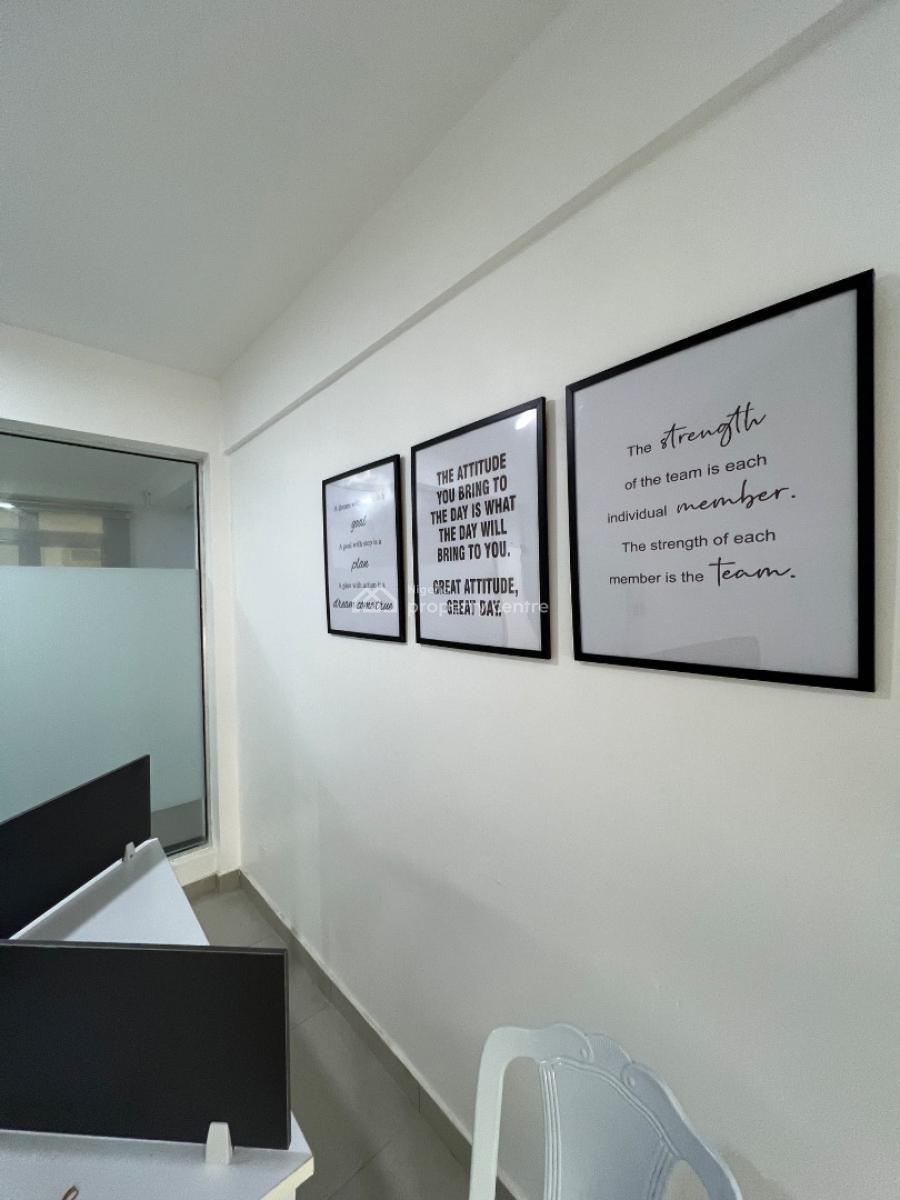 Furnished and Neatly Demarcated Office Space with Air Conditioners, Oniru, Victoria Island (vi), Lagos, Commercial Property for Rent