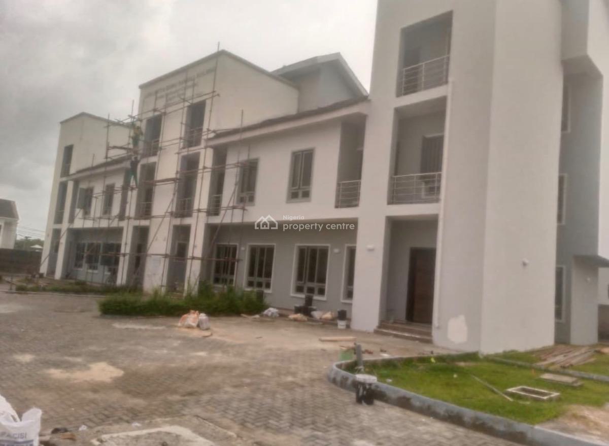 Brand New 4 Bedroom Terrace Duplex + Bq, Hi-life Estate, Near Coastal Road, Ogombo, Ajah, Lagos, Terraced Duplex for Rent