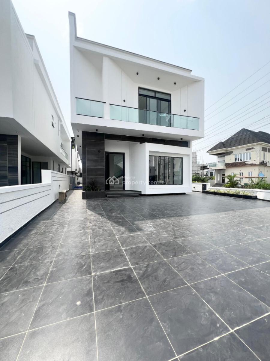 Exquisitely Finished 5 Bedroom Fully Detached Duplex with Bq, Lekki County Homes, Lekki, Lagos, House for Sale