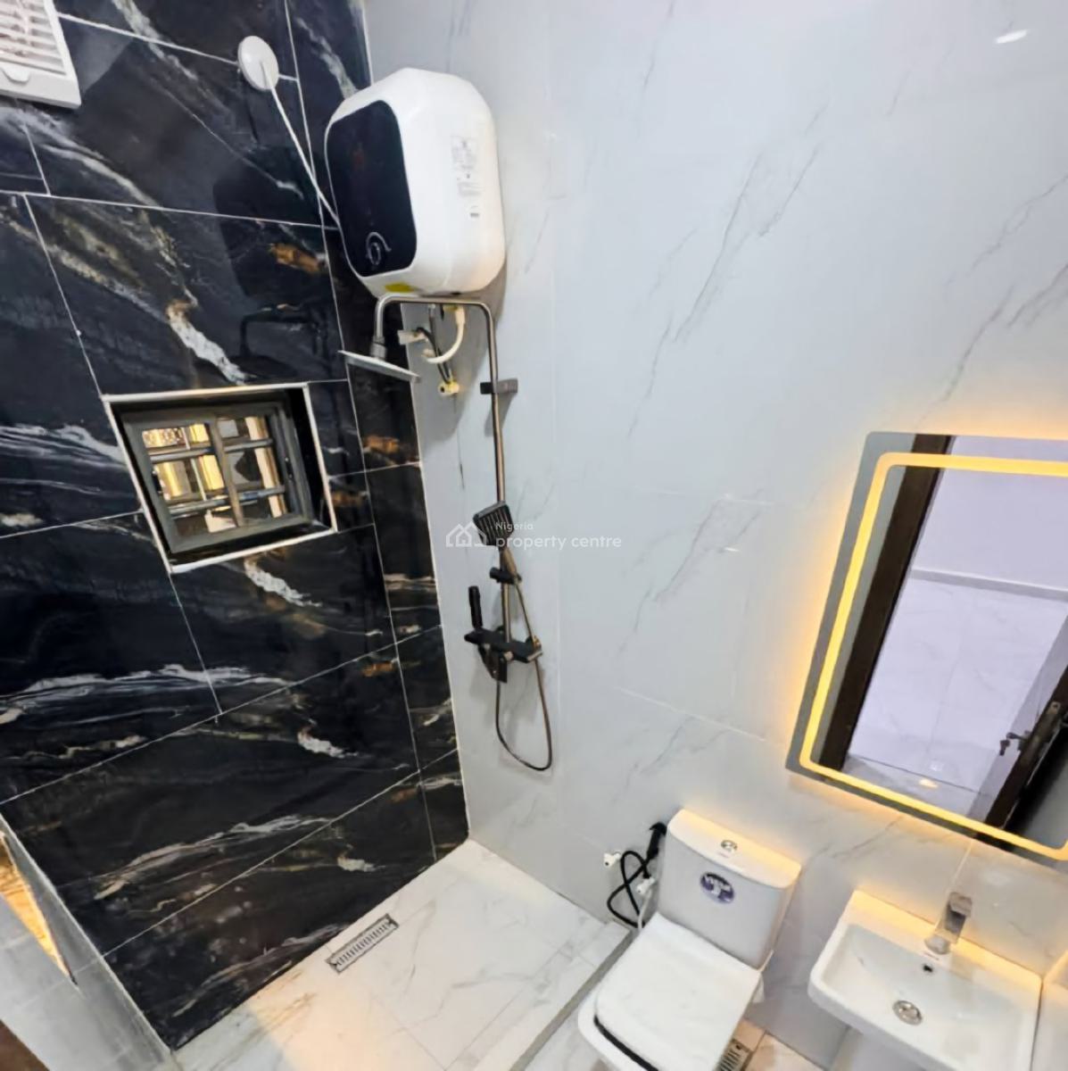 Brand New Contemporary 3 Bedroom Bungalow in a Secure Estate, Omachi Estate, Rumuodomaya, Port Harcourt, Rivers, Detached Bungalow for Sale