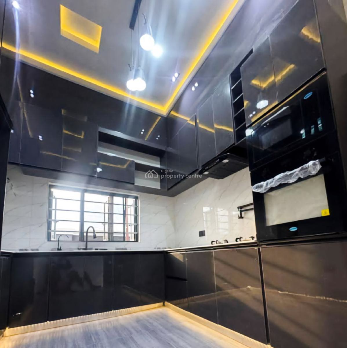 Brand New Contemporary 3 Bedroom Bungalow in a Secure Estate, Omachi Estate, Rumuodomaya, Port Harcourt, Rivers, Detached Bungalow for Sale