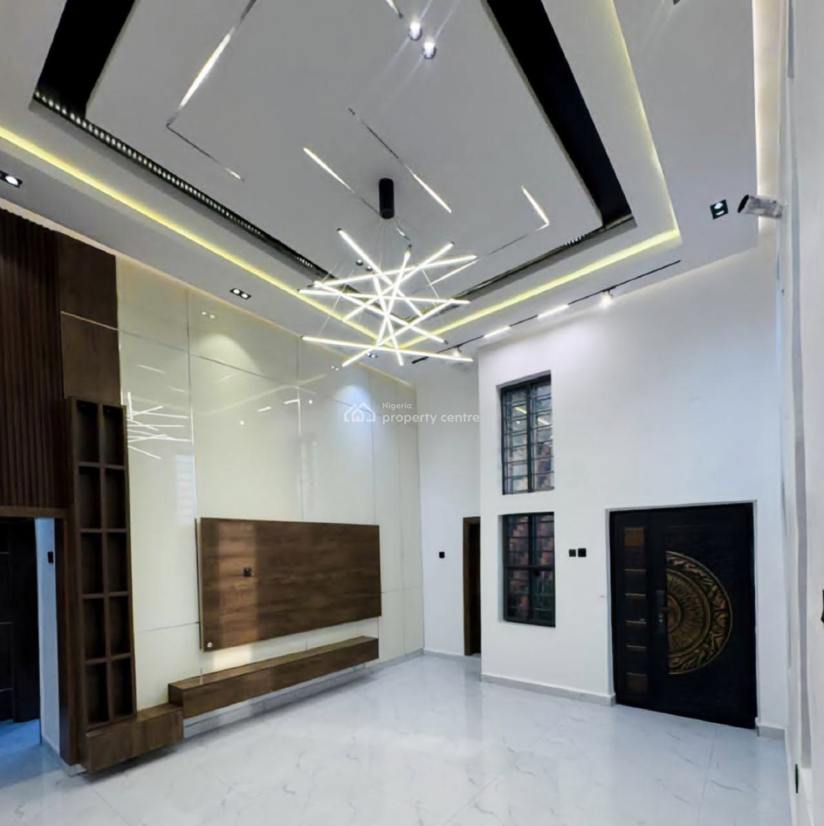 Brand New Contemporary 3 Bedroom Bungalow in a Secure Estate, Omachi Estate, Rumuodomaya, Port Harcourt, Rivers, Detached Bungalow for Sale