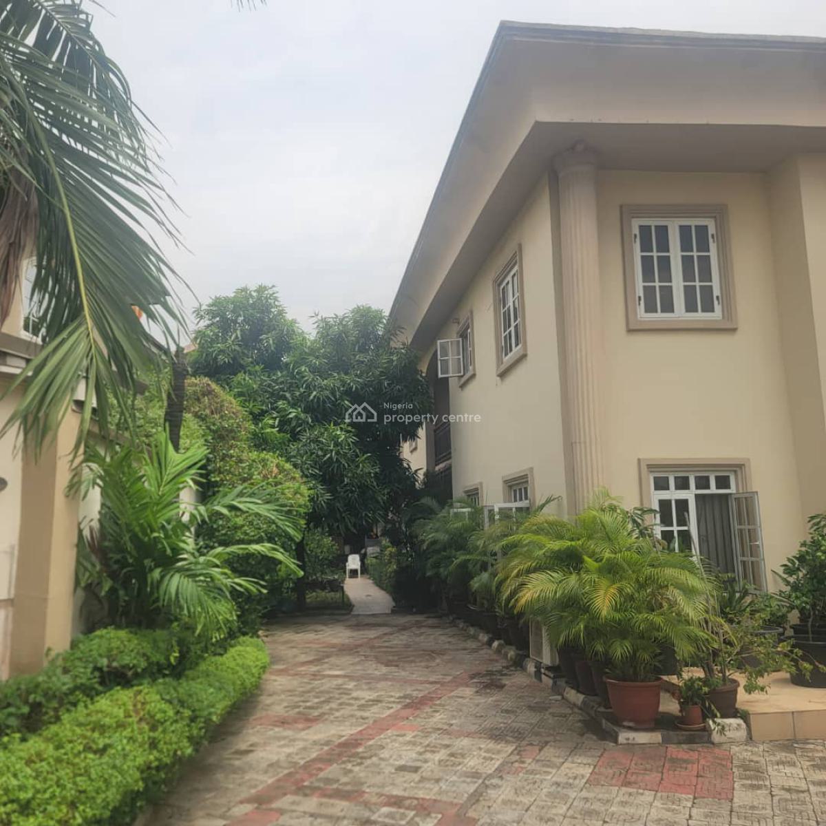 1200 Sqm Spacious 5 Bedroom Detached House with 2 Sitting Rooms, Maryland Crescent, Maryland, Lagos, Detached Duplex for Sale