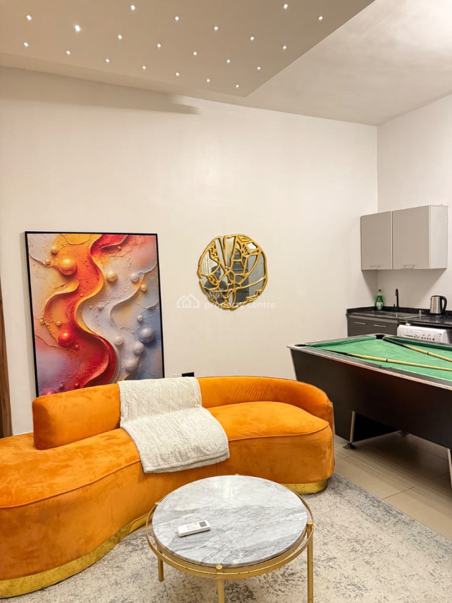 Luxurious & Spacious 1bedroom with Snooker & Ps5, Chief Henry Ojogho Street Off Oladimeji Alo, Lekki Phase1, Lekki Phase 1, Lekki, Lagos, Mini Flat (room and Parlour) for Rent