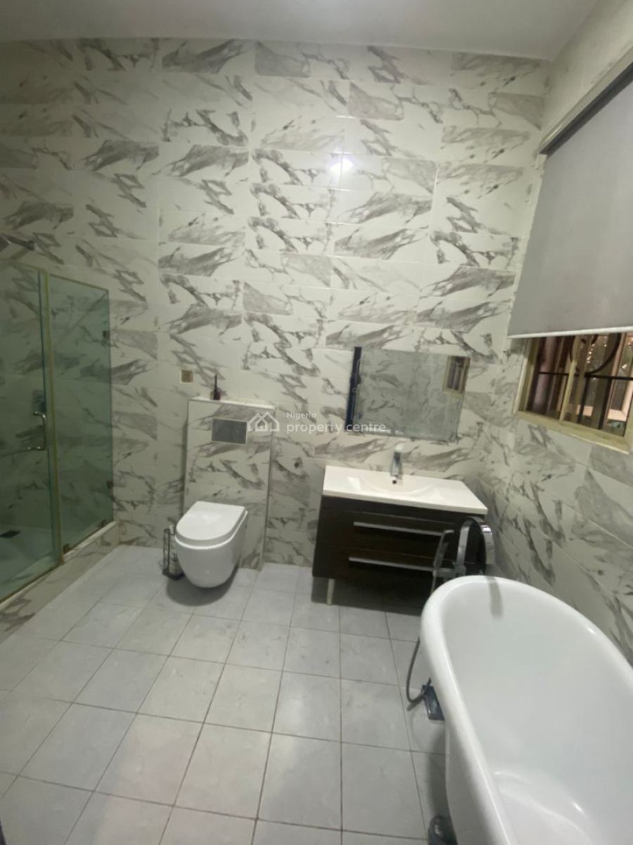 Partly Furnished 5 Bedrooms Detached Duplex with Pool & Inverter, Lakeview Estate, Orchid Road, Lekki, Lagos, Detached Duplex for Rent