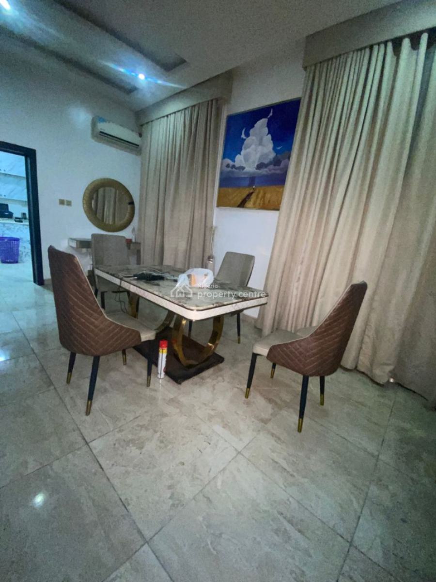 Partly Furnished 5 Bedrooms Detached Duplex with Pool & Inverter, Lakeview Estate, Orchid Road, Lekki, Lagos, Detached Duplex for Rent