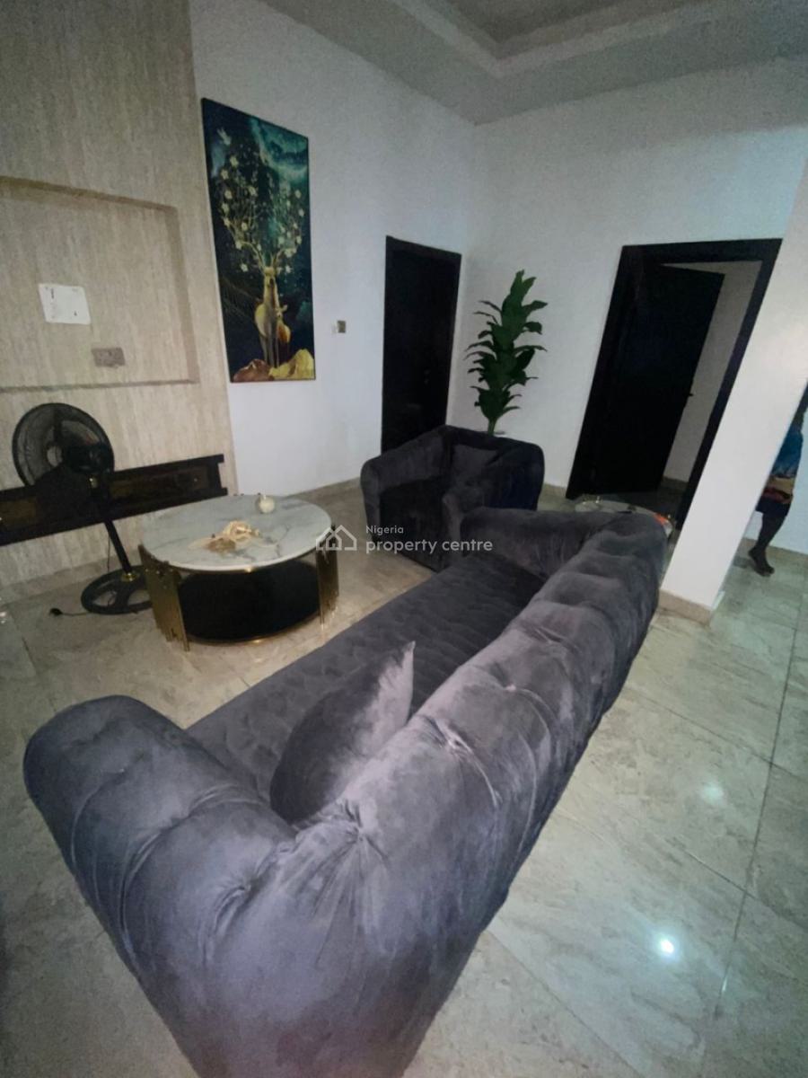 Partly Furnished 5 Bedrooms Detached Duplex with Pool & Inverter, Lakeview Estate, Orchid Road, Lekki, Lagos, Detached Duplex for Rent