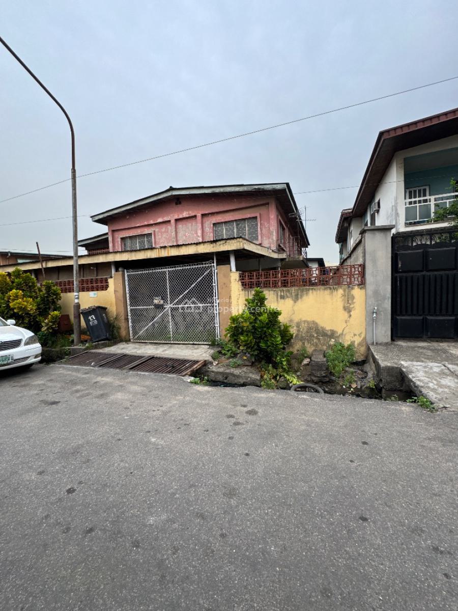 Well Maintained 8 Bedroom Detached House with Mini Flat, Off Toyin Street, Opebi, Ikeja, Lagos, Detached Duplex for Sale