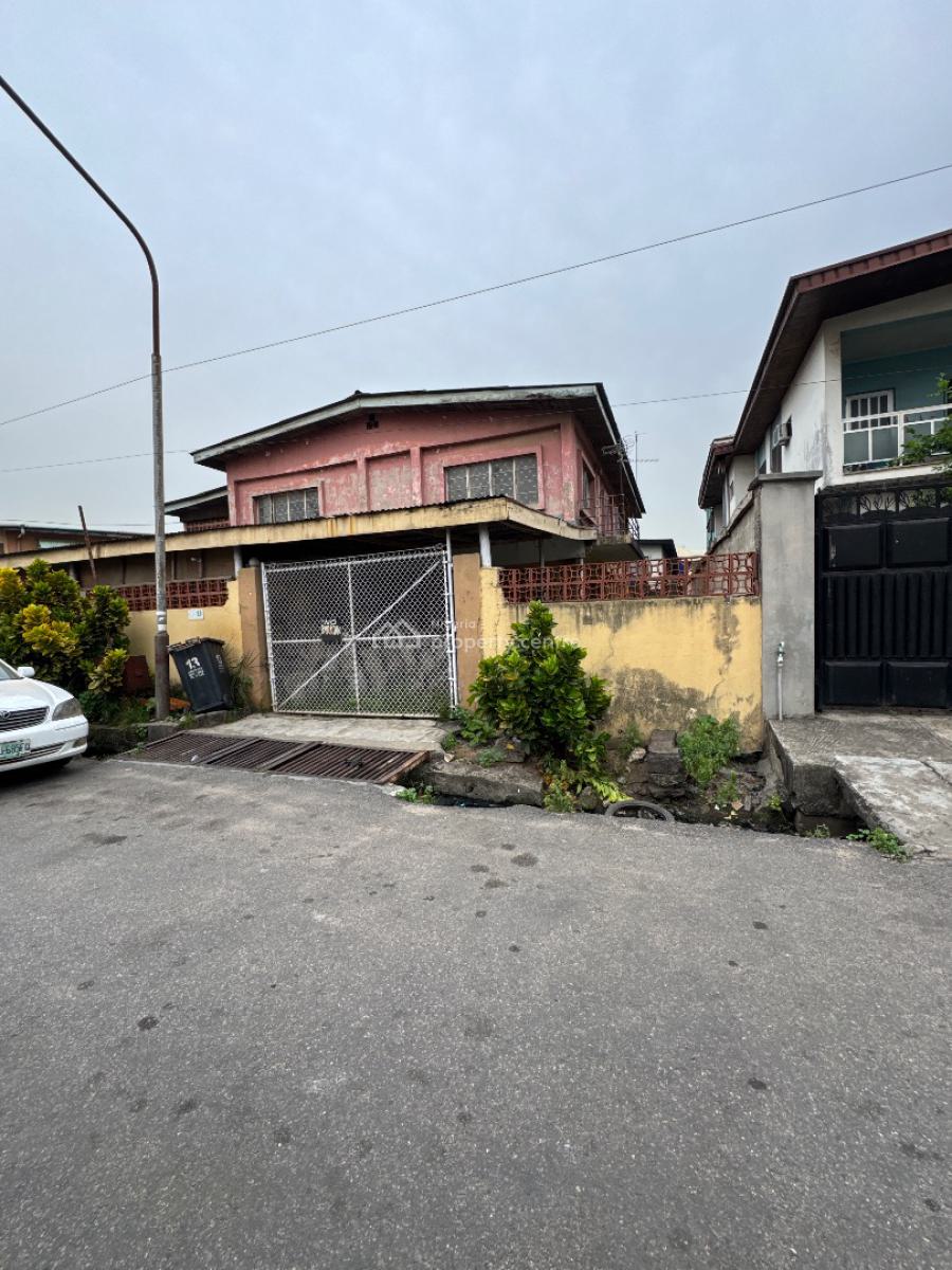 Well Maintained 8 Bedroom Detached House with Mini Flat, Off Toyin Street, Opebi, Ikeja, Lagos, Detached Duplex for Sale
