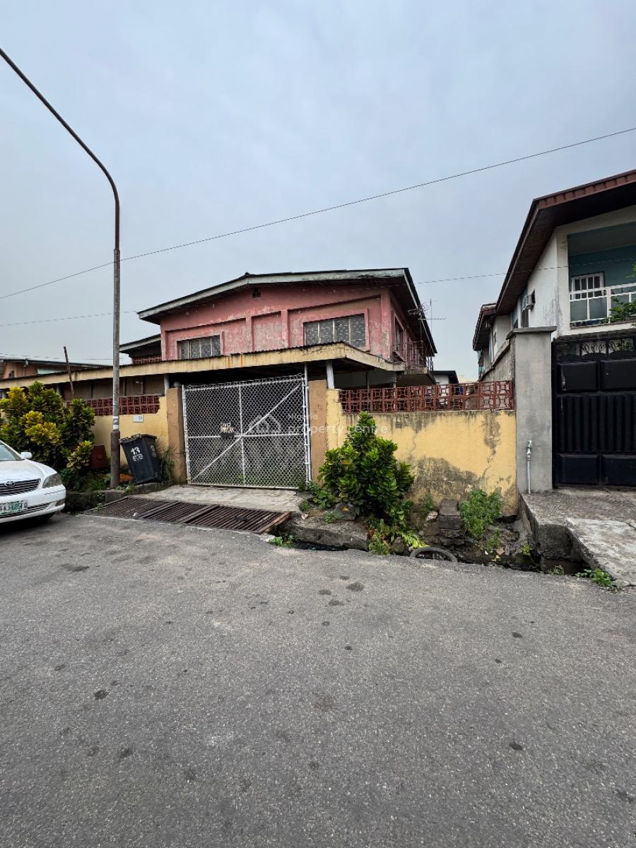 Well Maintained 8 Bedroom Detached House with Mini Flat, Off Toyin Street, Opebi, Ikeja, Lagos, Detached Duplex for Sale