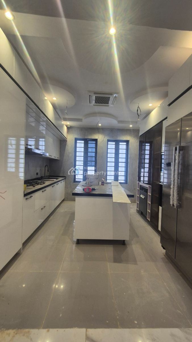 Direct Luxury Smart 5 Bedroom Semi Detached Duplex Private Elevator, Off Issac John Street, Ikeja Gra, Ikeja, Lagos, Semi-detached Duplex for Sale