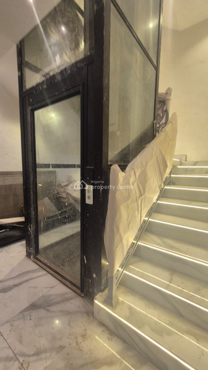 Direct Luxury Smart 5 Bedroom Semi Detached Duplex Private Elevator, Off Issac John Street, Ikeja Gra, Ikeja, Lagos, Semi-detached Duplex for Sale
