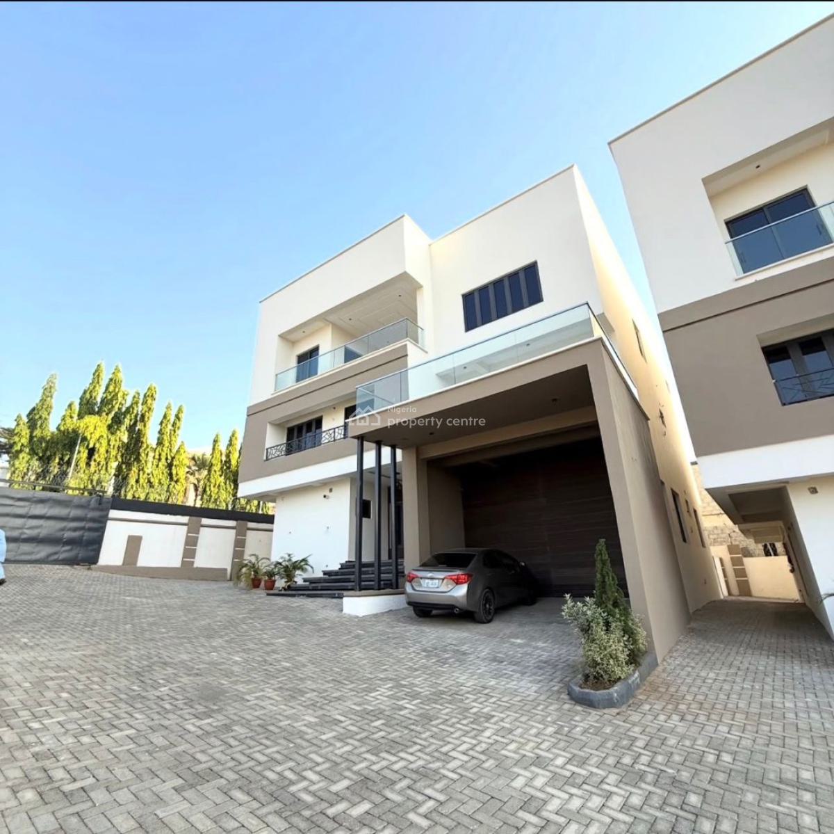 6 Bedroom Fully Detached Duplex with Bq, Elevator Shaft, Asokoro District, Abuja, Detached Duplex for Sale