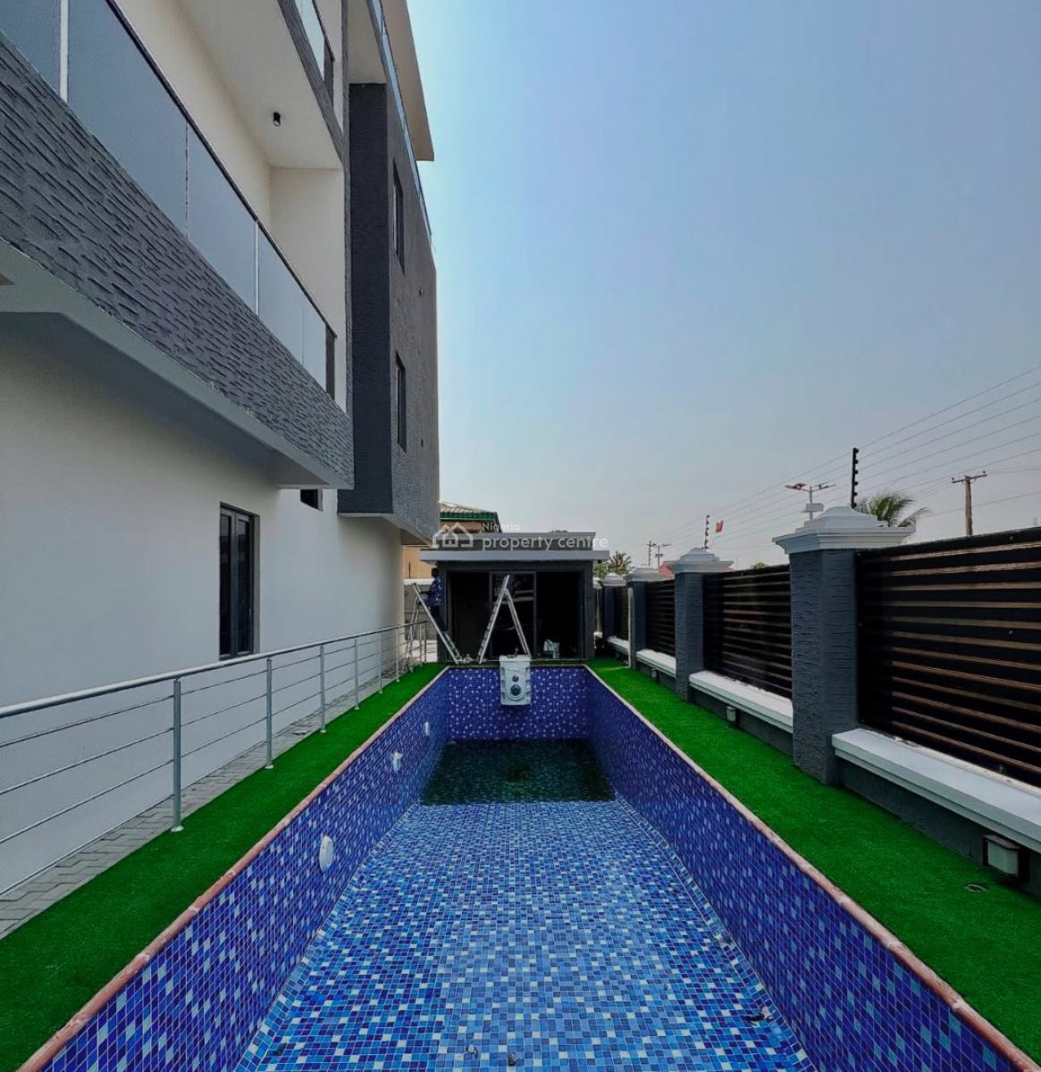 4 Bedroom Terrace Duplexes & 3 Bedroom Penthouse with Elevator, Pool, Gym, Oniru, Victoria Island (vi), Lagos, Terraced Duplex for Sale