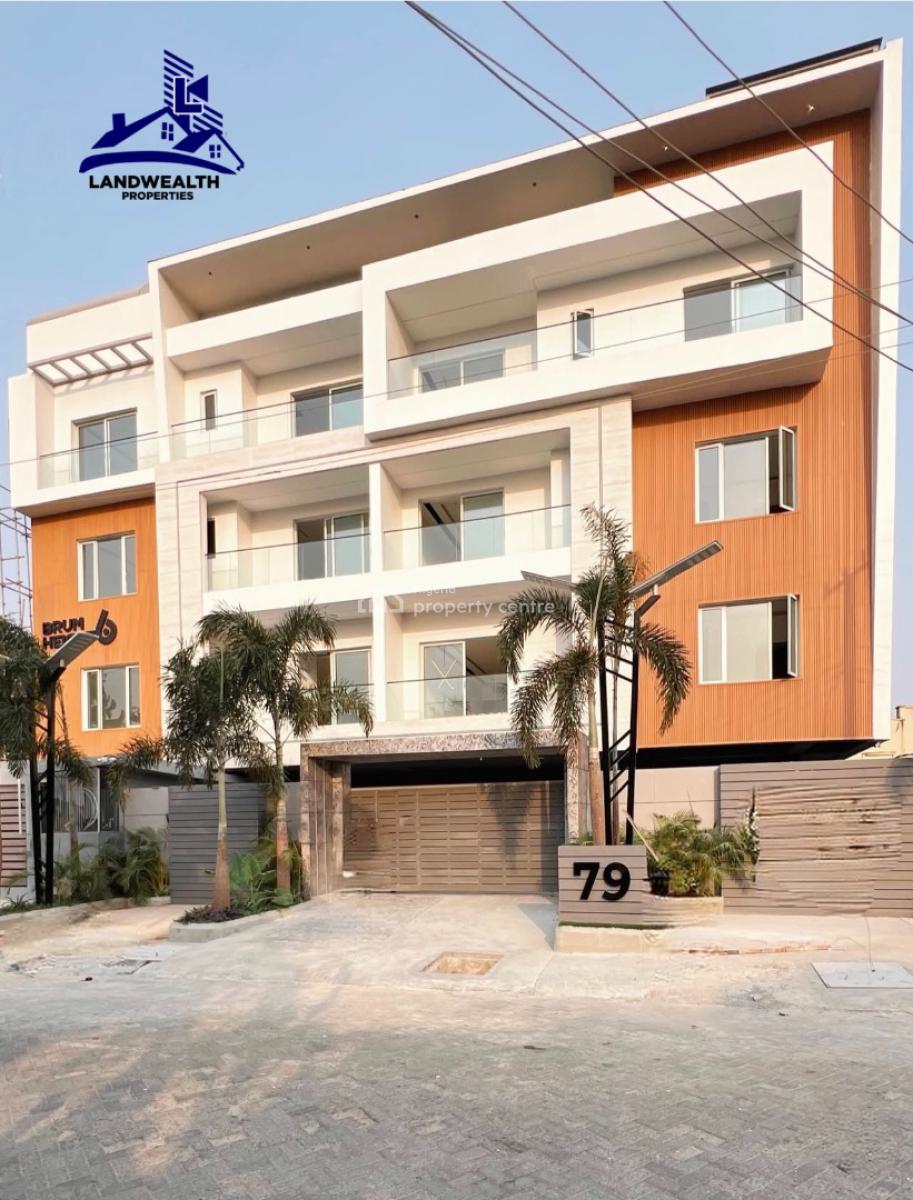 Fully Serviced 2 Bedroom Apartments with Elevator, Swimming Pool,, Lekki Phase 1, Lekki, Lagos, Flat / Apartment for Sale