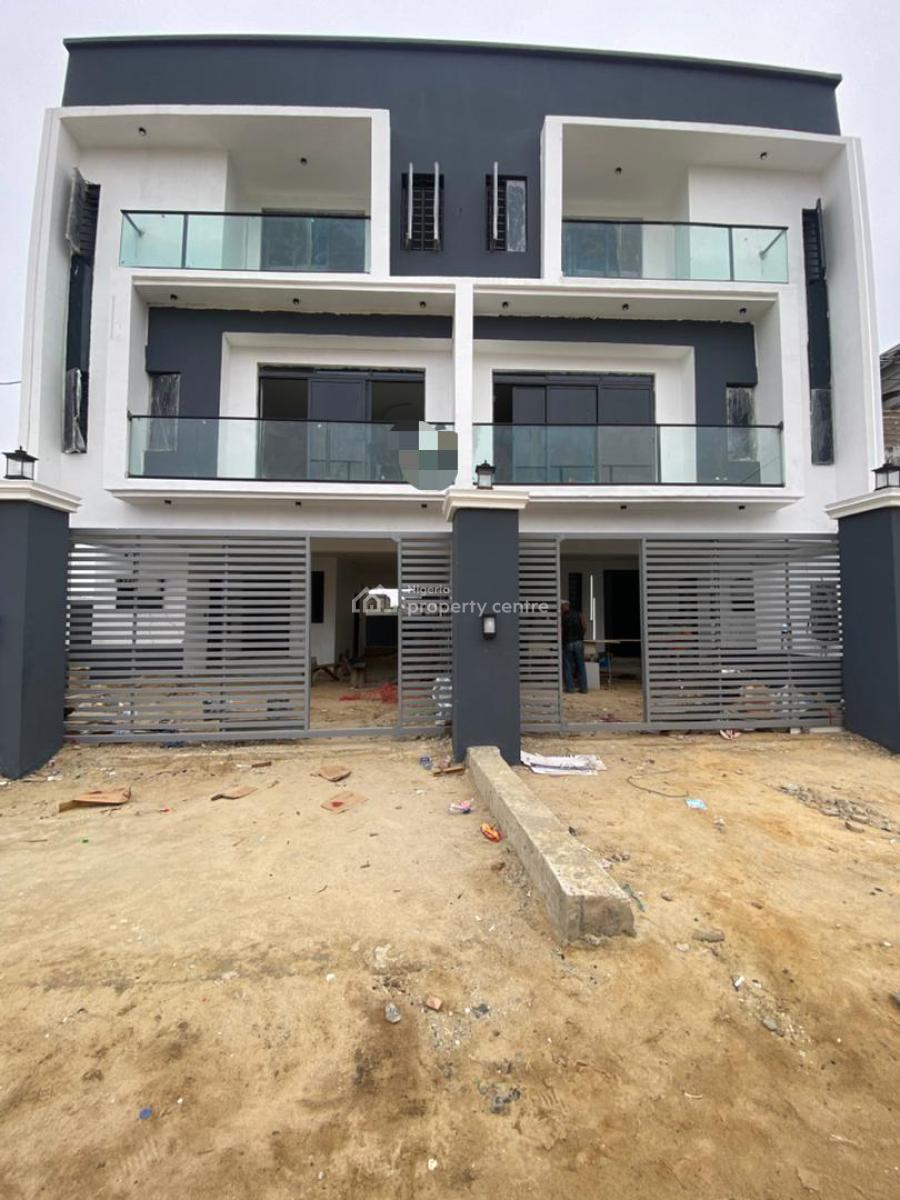 Well Crafted 4 Bedroom Semi Detached Duplex in a Serene Area, Sangotedo, Ajah, Lagos, Semi-detached Duplex for Sale