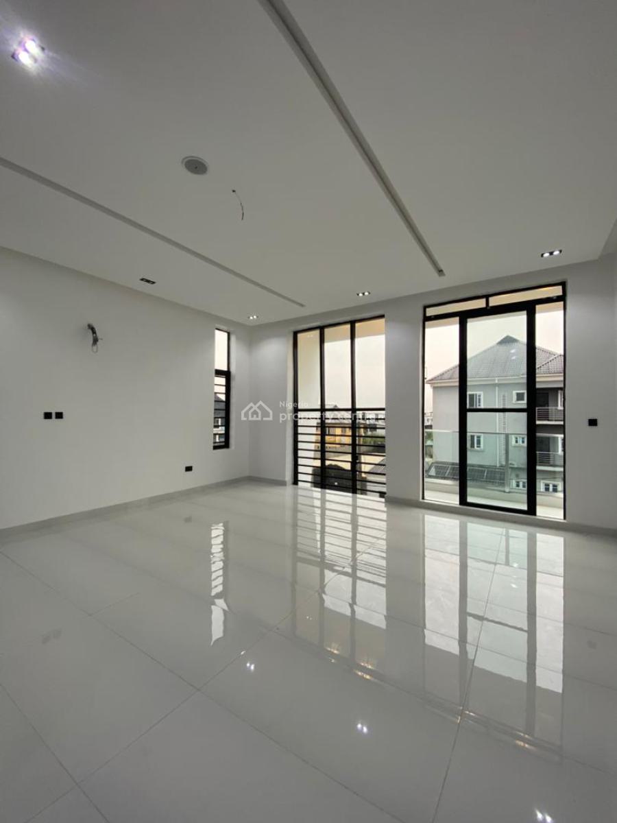 Beautiful 5 Bedroom Fully Detached Duplex with a Bq & Swimming Pool, Sangotedo, Ajah, Lagos, Detached Duplex for Sale