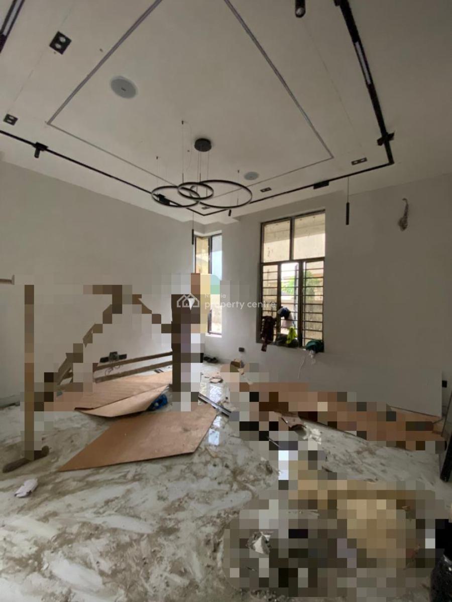 Elegant 5 Bedroom Fully Detached with a Room Bq Sitting on 2 Floors, Sangotedo, Ajah, Lagos, Detached Duplex for Sale