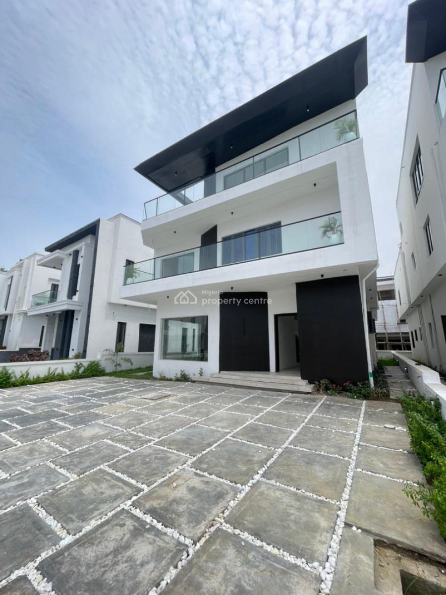 Luxury 5 Bedroom Fully Detached Duplex with Bq, Open Terrace, Cinema, Lekki County, Ikota, Lekki, Lagos, Detached Duplex for Sale