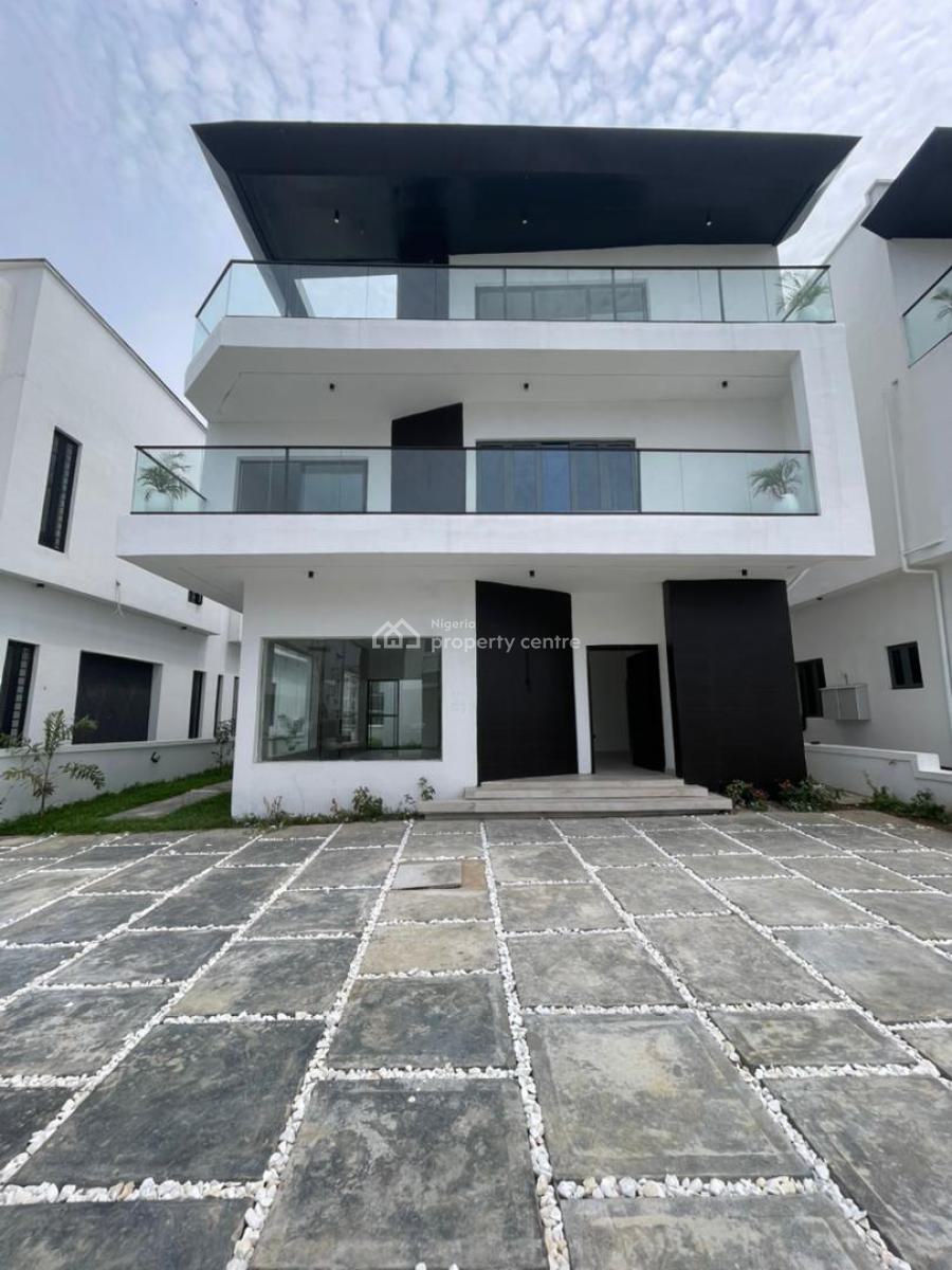Luxury 5 Bedroom Fully Detached Duplex with Bq, Open Terrace, Cinema, Lekki County, Ikota, Lekki, Lagos, Detached Duplex for Sale