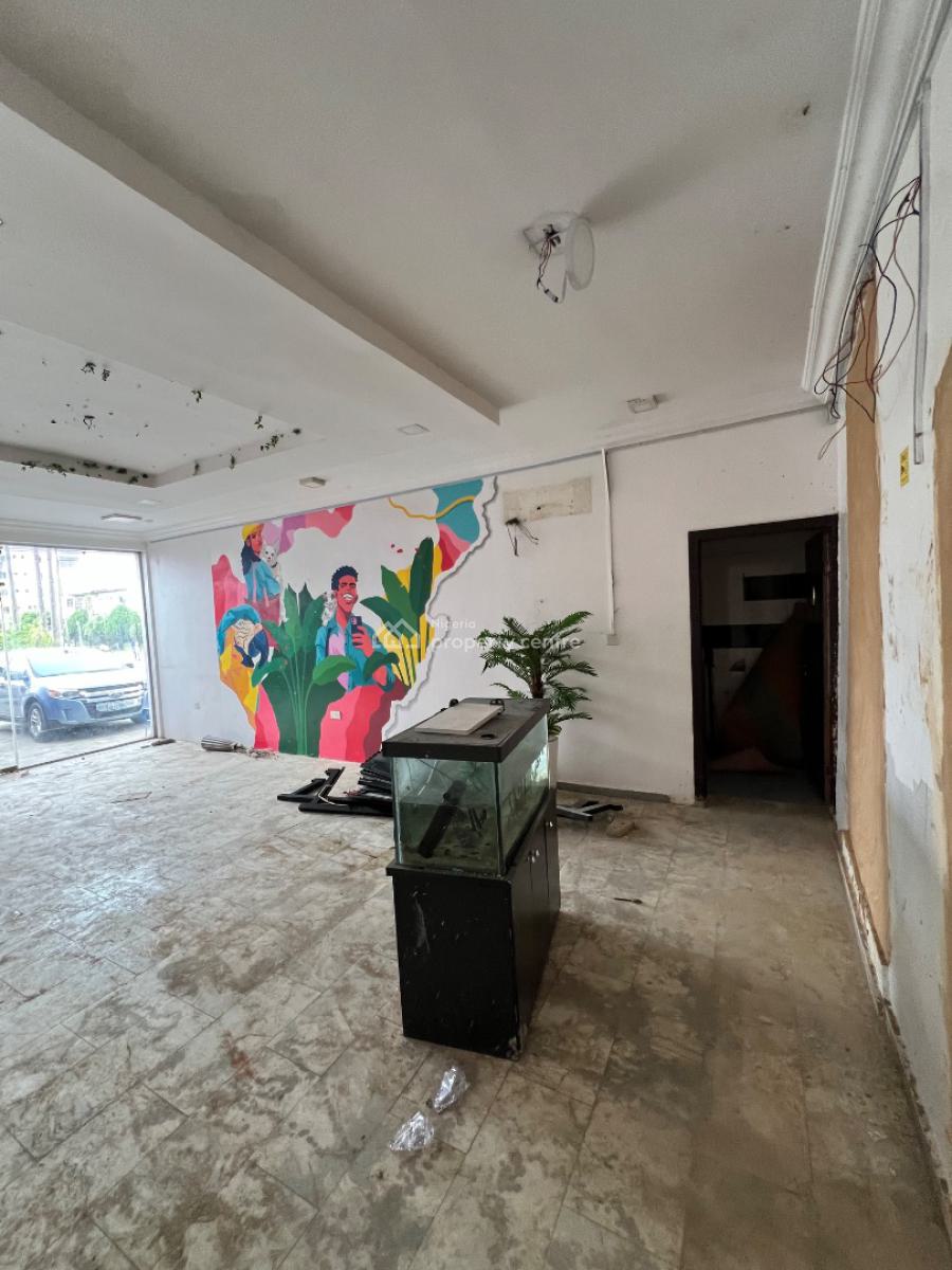 Ground Floor Shop/commercial Space on a Major Commercial Road, Lekki Phase 1, Lekki, Lagos, Commercial Property for Rent