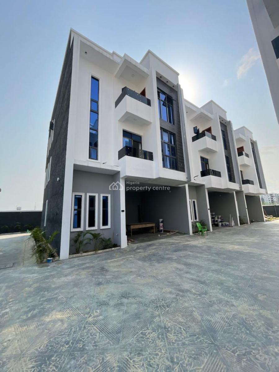 Meticulously Crafted 4 Bedrooms Terraced Duplex with Bq and Pool, Ikate, Lekki, Lagos, Terraced Duplex for Sale