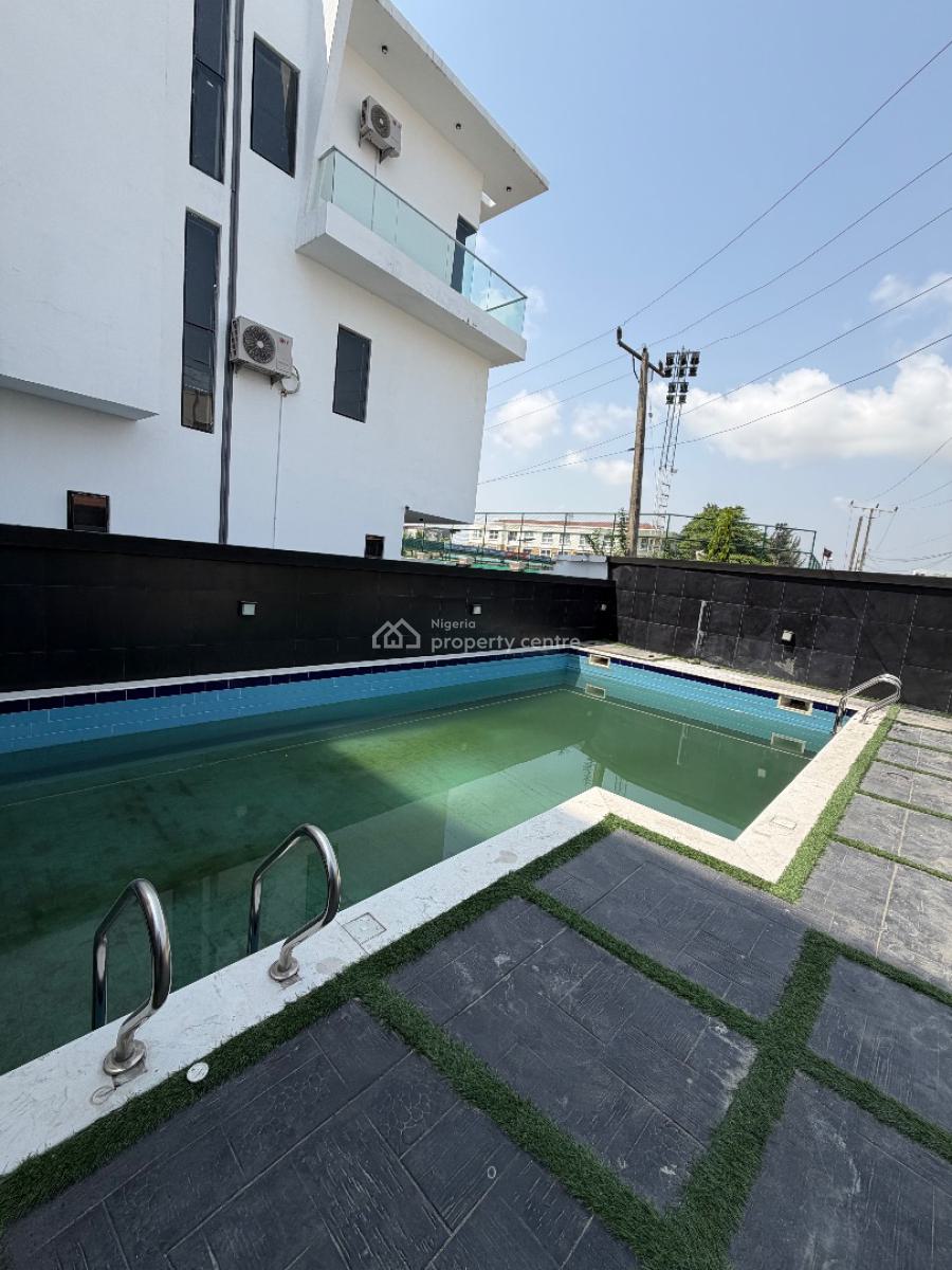 Spacious 4 Bedroom Penthouse with Pool and Gym, Ikate, Lekki, Lagos, Block of Flats for Sale