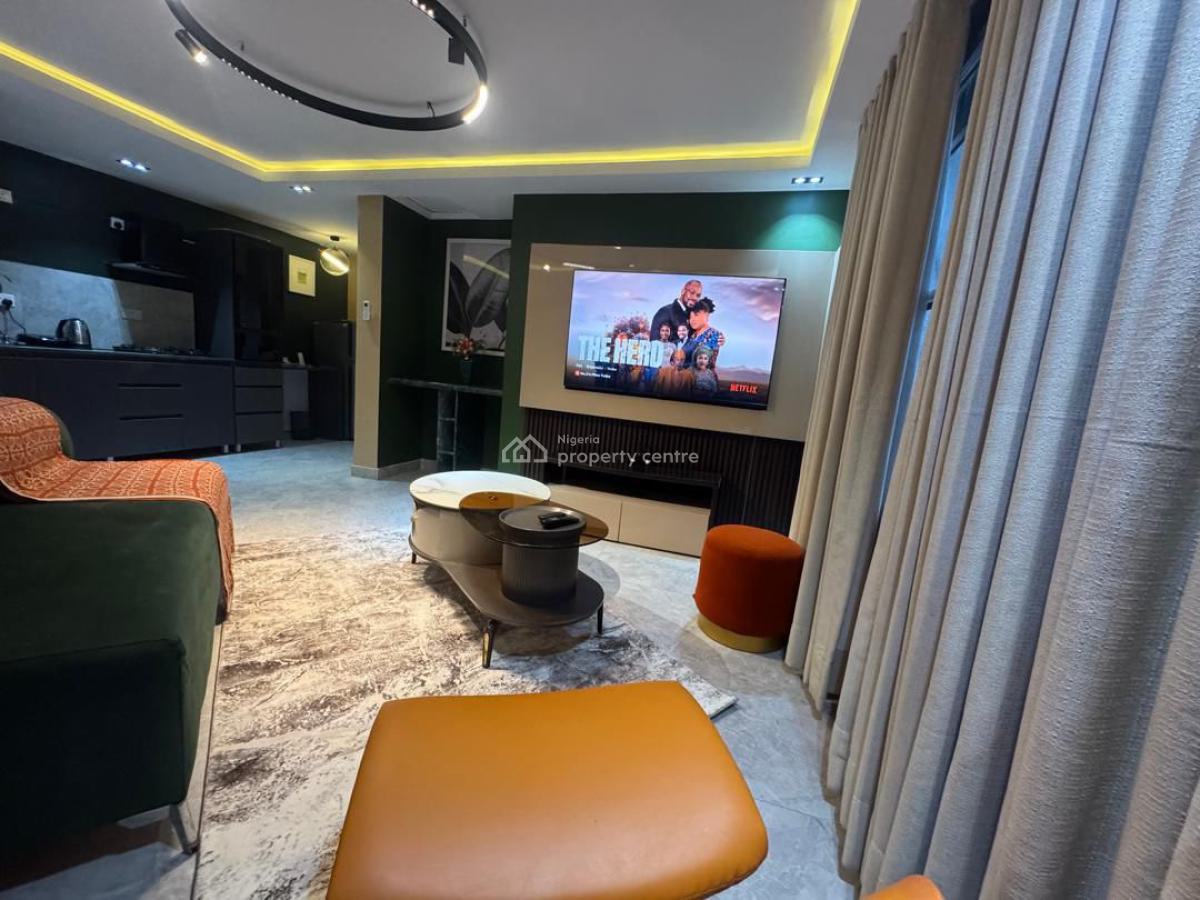 Fully Furnished and Serviced One Bedroom Apartment, Lekki Phase 1, Lekki, Lagos, Mini Flat (room and Parlour) for Rent