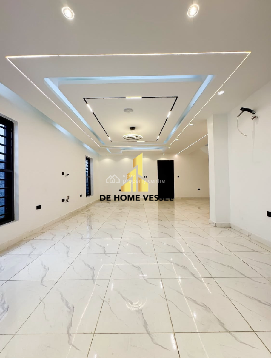 Space and Luxury Beautifully Finished 5 Bedroom Detached Home with Rooftop Terrace, Sangotedo, Ajah, Lagos, Detached Duplex for Sale