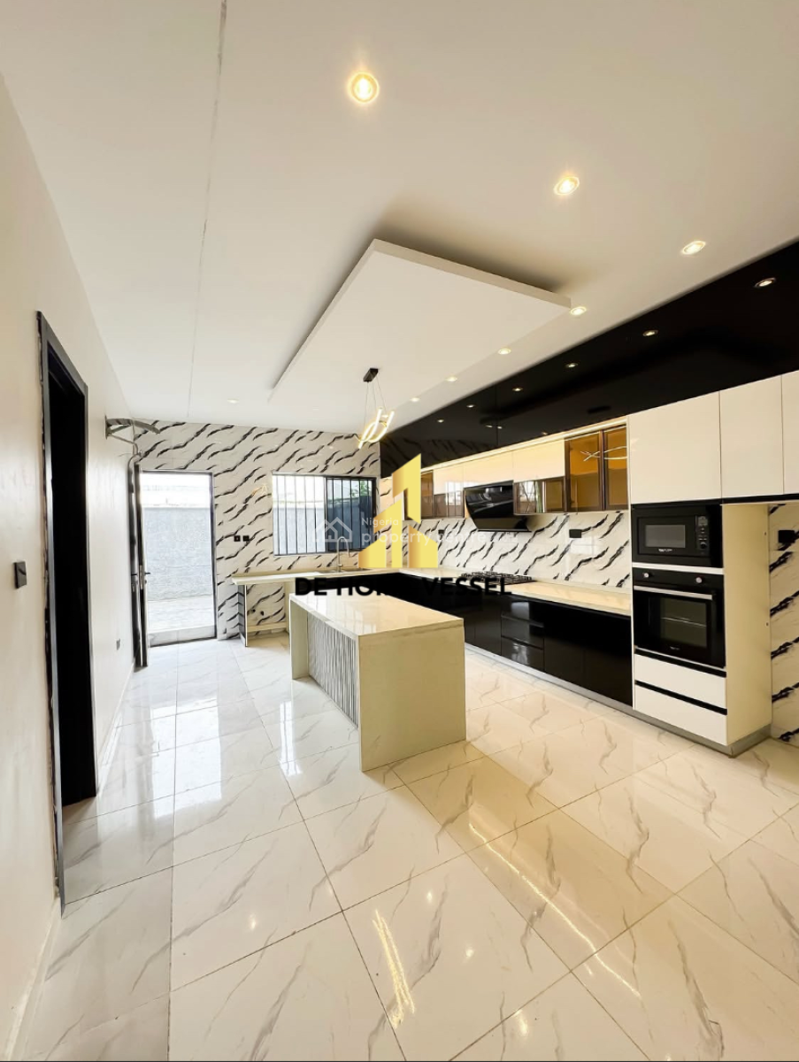 Space and Luxury Beautifully Finished 5 Bedroom Detached Home with Rooftop Terrace, Sangotedo, Ajah, Lagos, Detached Duplex for Sale