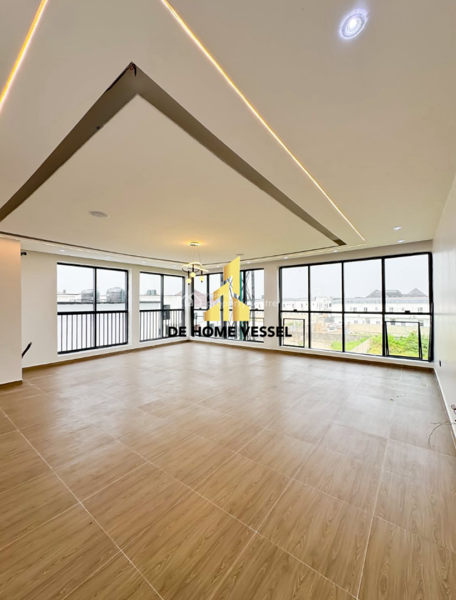 Space and Luxury Beautifully Finished 5 Bedroom Detached Home with Rooftop Terrace, Sangotedo, Ajah, Lagos, Detached Duplex for Sale