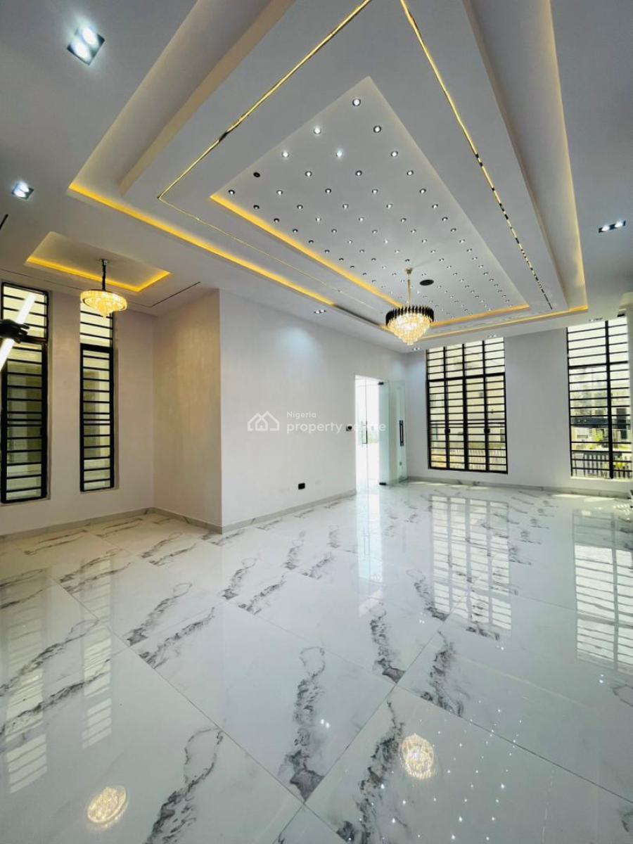 Luxury 5 Bedroom Full Detached Duplex with Bq and Pool, Megamound, Ikota, Lekki, Lagos, Detached Duplex for Sale