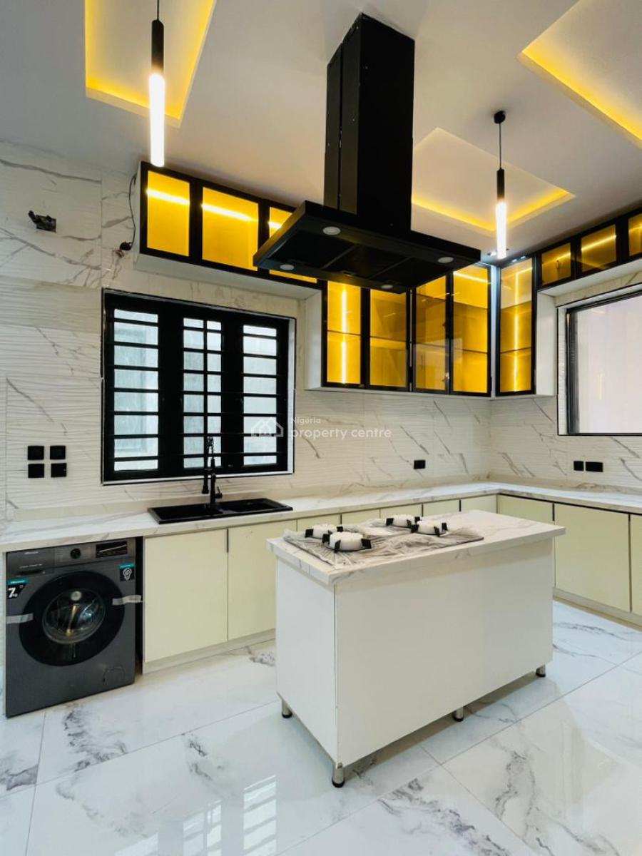 Luxury 5 Bedroom Full Detached Duplex with Bq and Pool, Megamound, Ikota, Lekki, Lagos, Detached Duplex for Sale