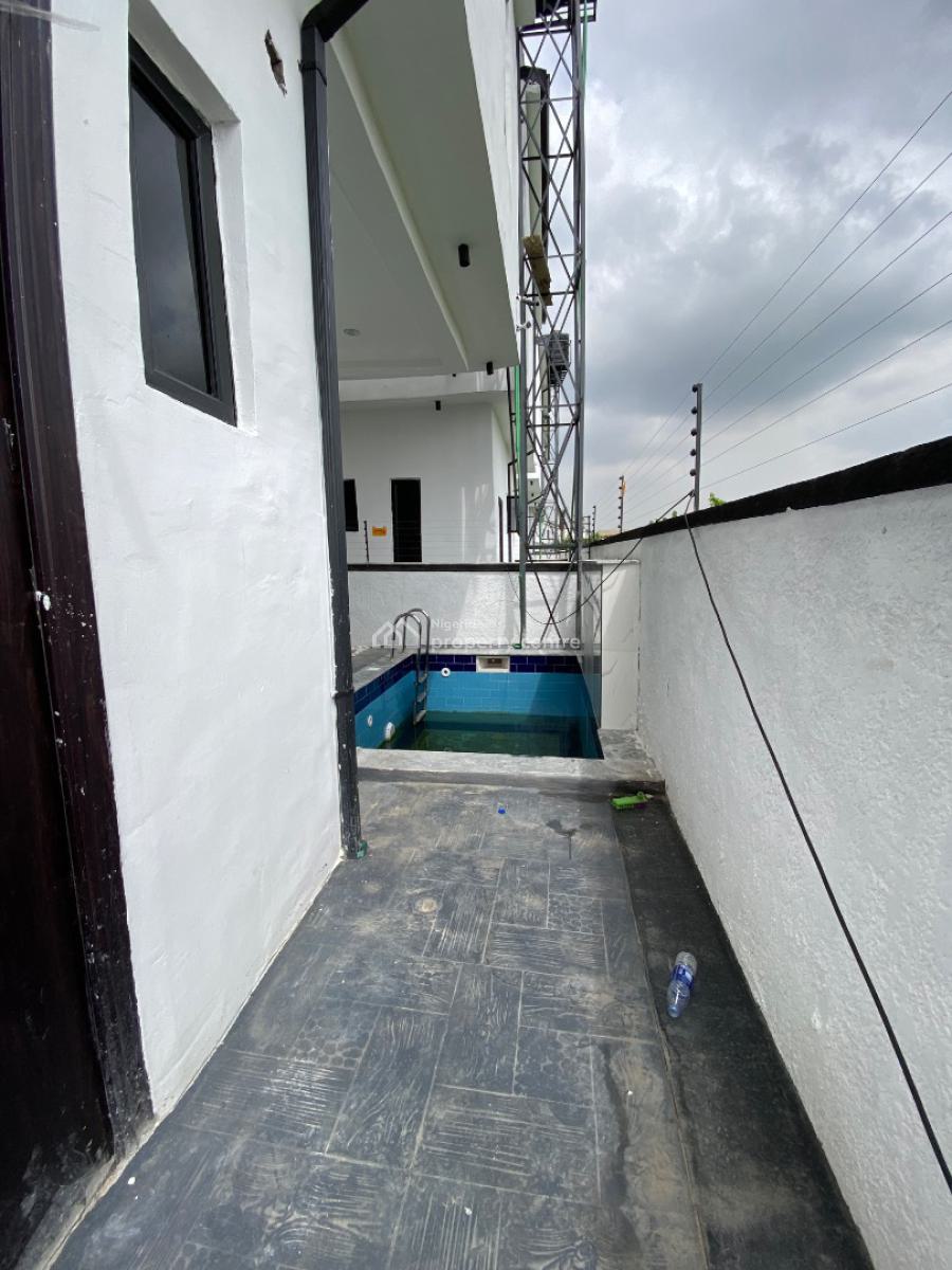 Luxury 5 Bedroom Fully Detached Home with Bq and Pool, Ajah, Lagos, Detached Duplex for Sale