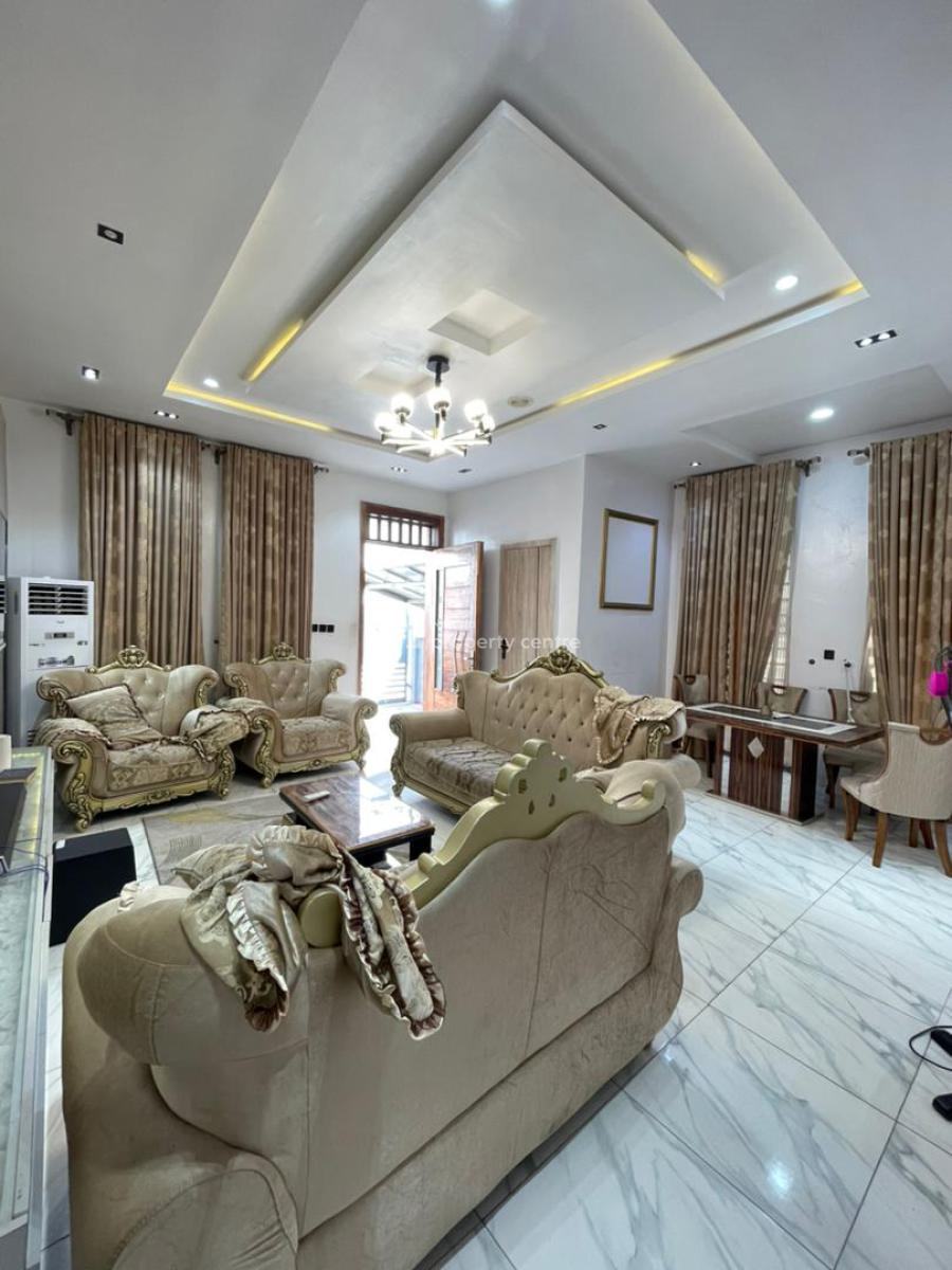 Luxury 4 Bedroom Fully Detached Duplex with Bq, Orchid Road Before The Round About, Lekki, Lagos, Detached Duplex for Sale