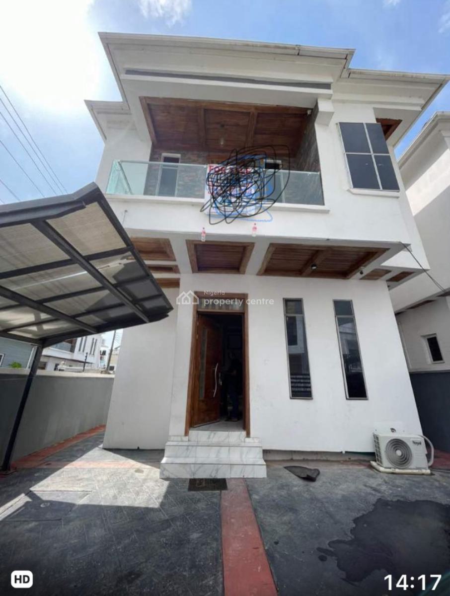 Luxury 4 Bedroom Fully Detached Duplex with Bq, Orchid Road Before The Round About, Lekki, Lagos, Detached Duplex for Sale