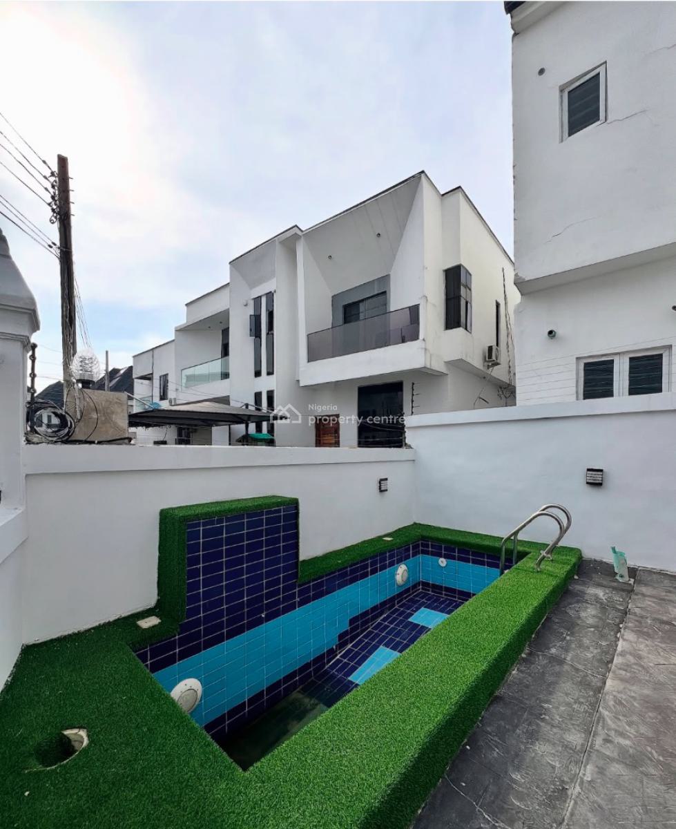 Tastefully 4 Bedroom Fully Detached with Swimming Pool Duplex with Bq, Orchid, Lekki, Lagos, Detached Duplex for Sale