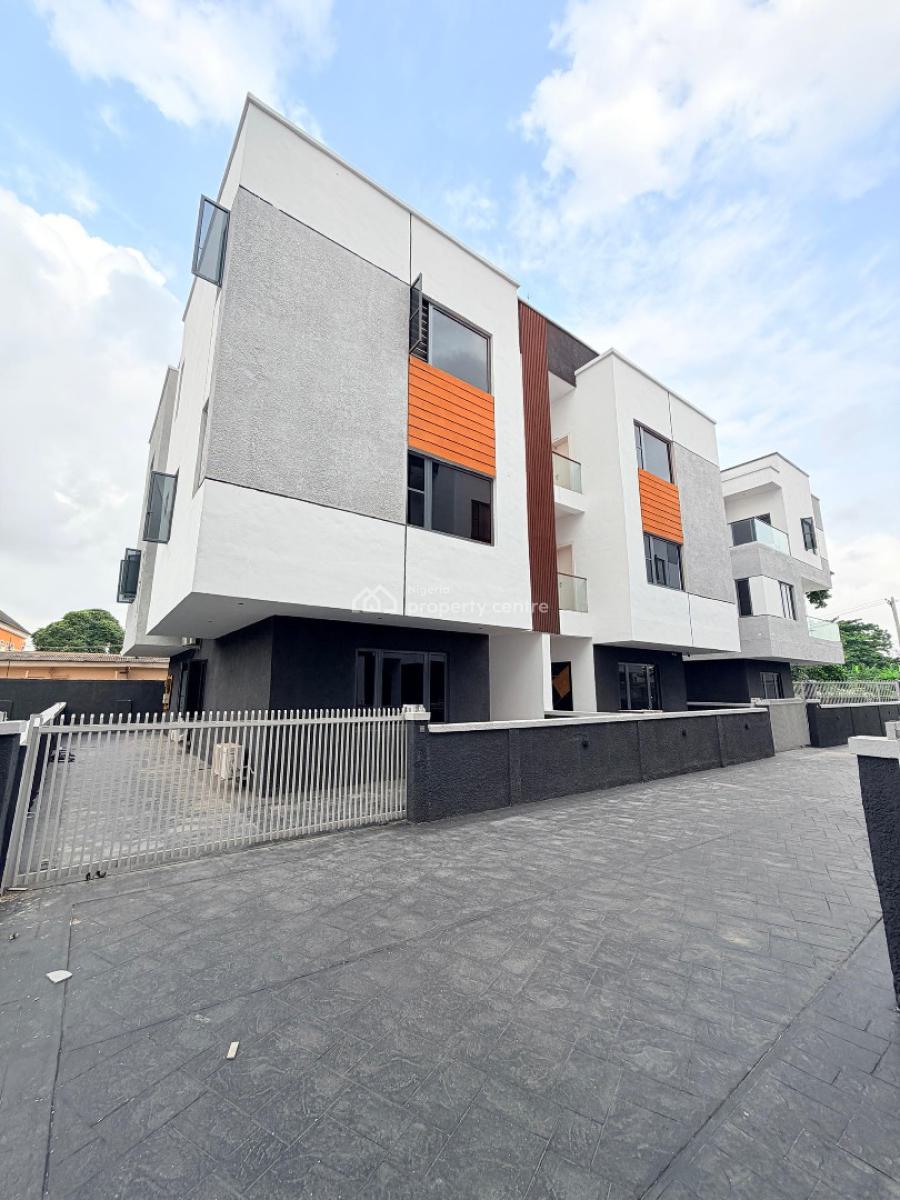 Spacious 4 Bedroom Semi Detached Duplex with Bq in a Secured Estate, Adeniyi Jones, Ikeja, Lagos, Semi-detached Duplex for Sale