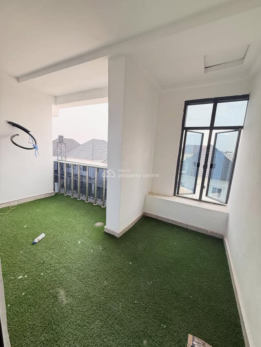 Newly Built and Spacious 4 Bedroom Terrace Duplex with Bq, Jahi, Abuja, Terraced Duplex for Rent