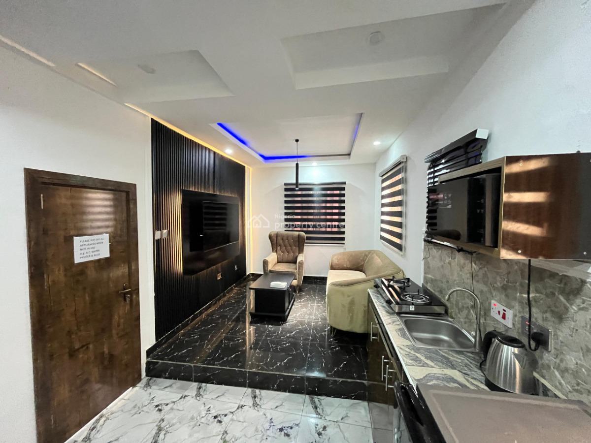 Furnished Andserviced Studio Apartment with Sitting Room, House,54, 21 Road Off 2nd Avenue, Gwarinpa, Abuja, Mini Flat (room and Parlour) for Rent