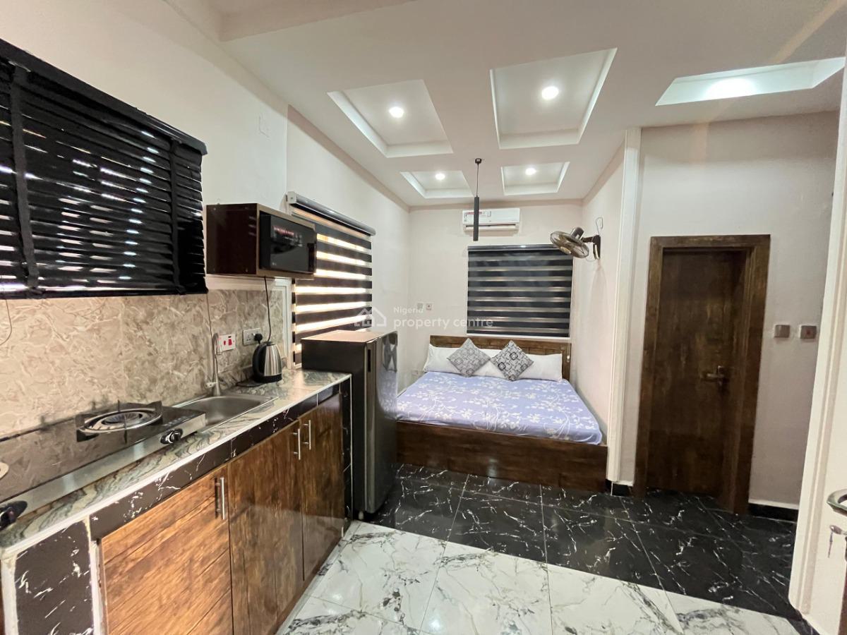 Furnished Andserviced Studio Apartment with Sitting Room, House,54, 21 Road Off 2nd Avenue, Gwarinpa, Abuja, Mini Flat (room and Parlour) for Rent