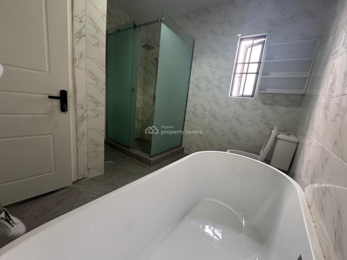 a Well Spacious New 4 Bedroom Townhouse Duplex with a Bq, De Castle Estate Opposite Cooplag Estate, Orchid Road, Lekki, Lagos, Terraced Duplex for Sale