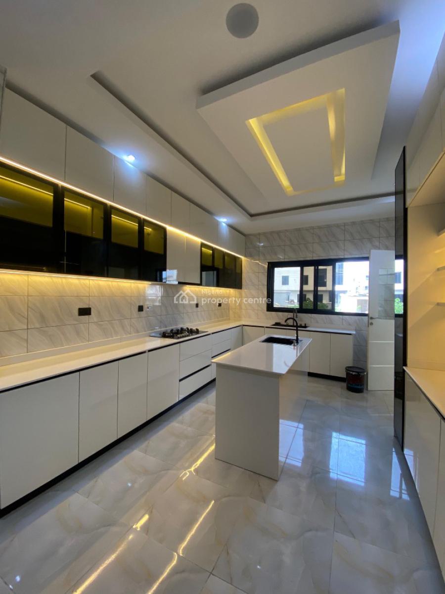 5 Bedrooms Detached Duplex with Penthouse ,pool ,cinema and Rooftop, Osapa, Lekki, Lagos, Detached Duplex for Rent