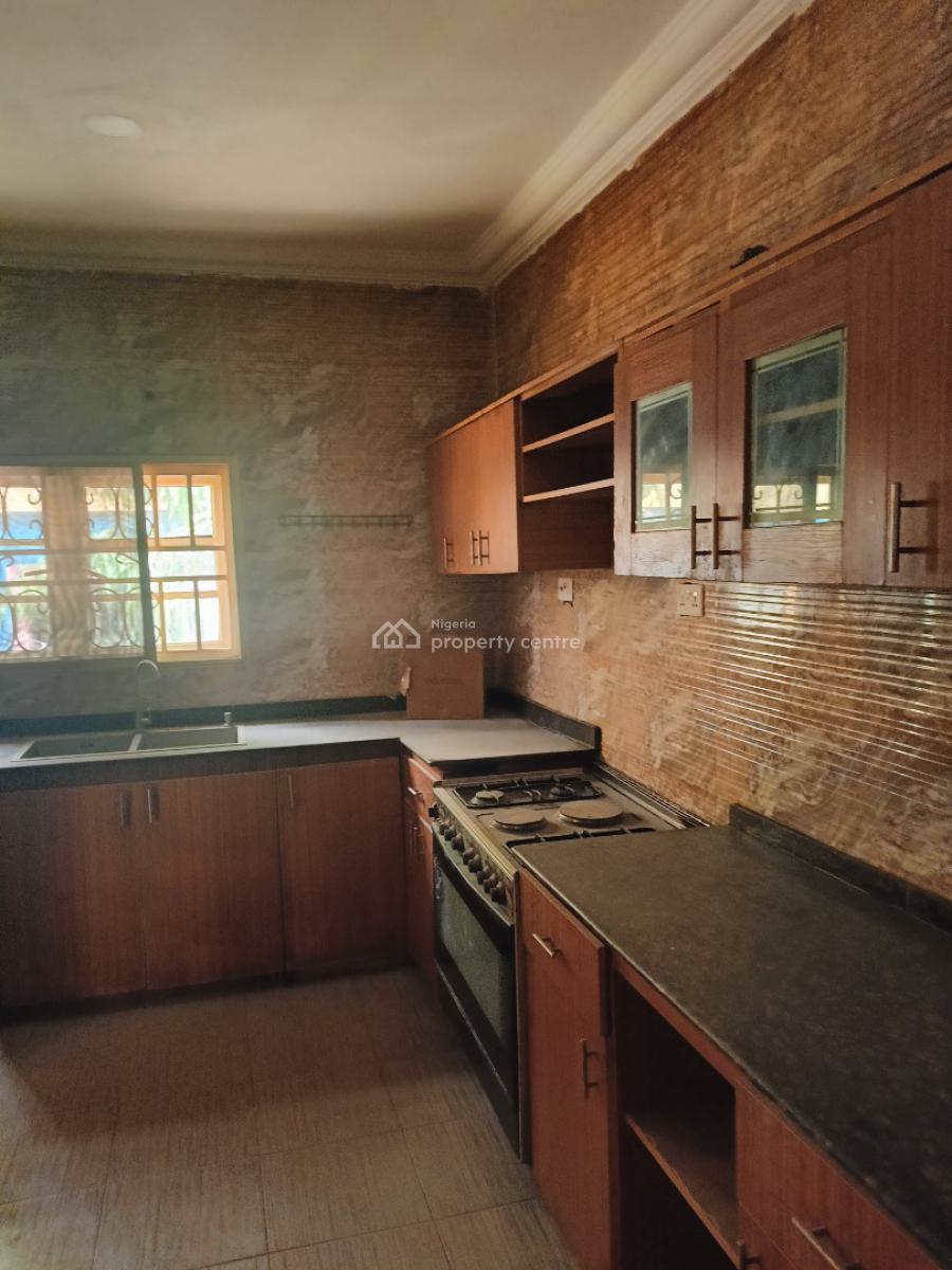 Clean & Spacious 3 Bedrooms Alone in The Compound, Arab Road, Kubwa, Abuja, Detached Bungalow for Rent