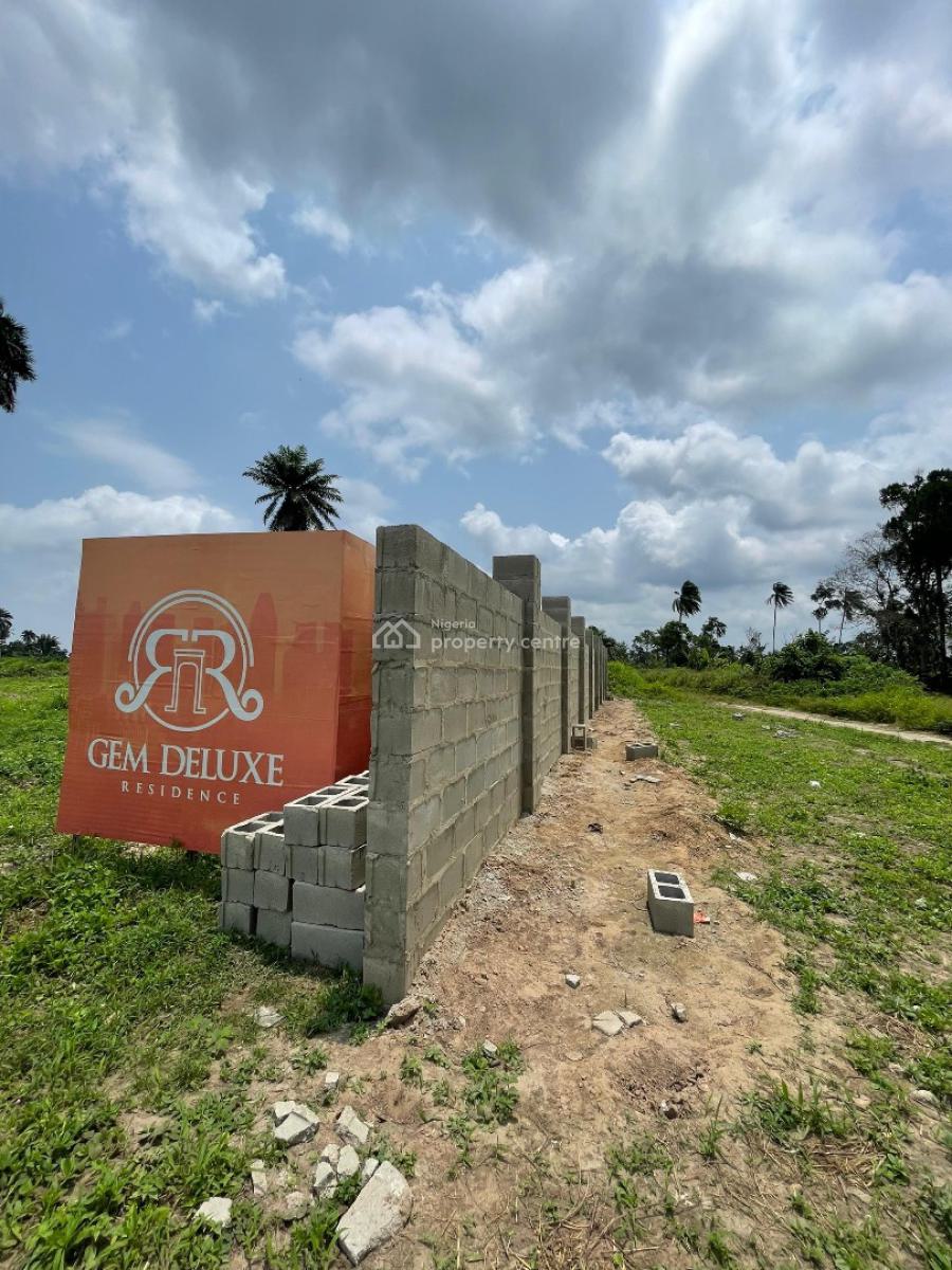 Strategically Positioned Land with Fantastic Amenities, Gem Deluxe Residential, Ibefun, Epe, Lagos, Residential Land for Sale