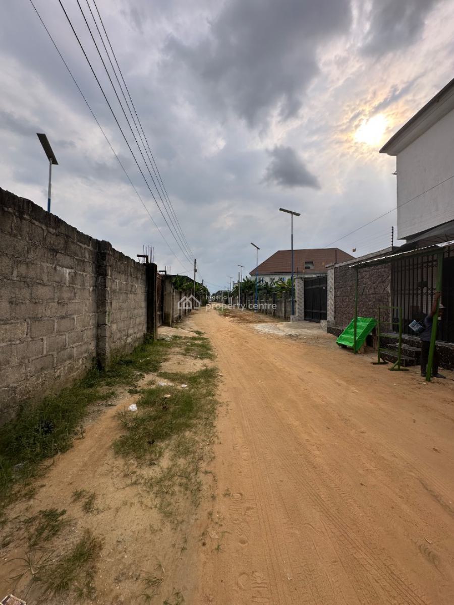 a Plot of Land, Sars Road, Cedarwood Estate, Port Harcourt, Rivers, Residential Land for Sale